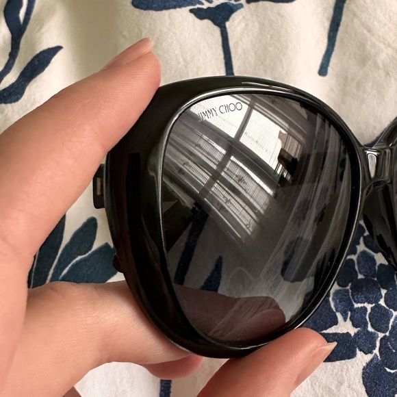 Black Jimmy Choo Sunglasses - Picture 5 of 6